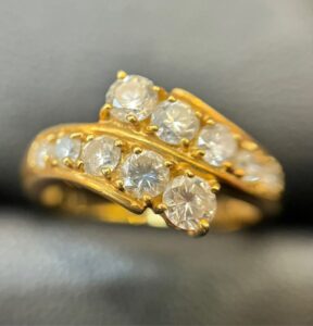 Pt900 ダイヤ リング